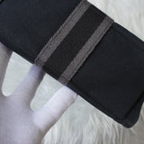 エルメス フールトゥ PM キャンバス ハンドバッグ ネイビー / グレー - NEWSED