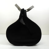 エルメス カンヌPM キャンバス ハンドバッグ ブラック - NEWSED