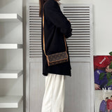 ルイ ヴィトン モノグラム ポシェットツインPM ミニハンドバッグ ブラウン - NEWSED