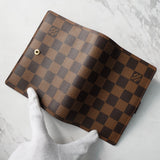 ルイ ヴィトン ダミエ アジェンダPM 手帳カバー ブラウン - NEWSED