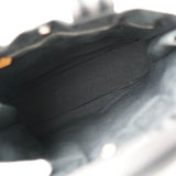 エルメス フールトゥ PM キャンバス ハンドバッグ ブラック / グレー - NEWSED