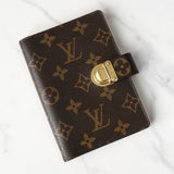 ルイ ヴィトン モノグラム コアラ アジェンダ PM 手帳カバー ローズピンク / ブラウン - NEWSED