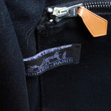 エルメス フールトゥ PM キャンバス ハンドバッグ ネイビー / グレー - NEWSED