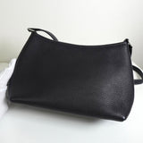 エルメス ベルランゴPM Hロゴ トゴ ショルダーバッグ ネイビー □E刻 - NEWSED