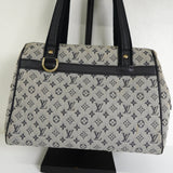 ルイ・ヴィトン モノグラムミニ ジョセフィーヌPM ハンドバッグ ネイビー M92214 - NEWSED