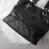 シャネル バリビアリッツ PM ココマーク キャンバス / PVC トートバッグ ブラック 19723367 - NEWSED