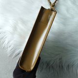 ジルサンダー タングル スモール レザー ショルダーバッグ ブラウン