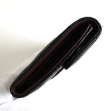 シャネル ココマーク マトラッセ キャビアスキン コンパクトウォレット 三つ折り財布 ブラック - NEWSED