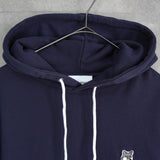 メゾン キツネ フォックスヘッド パーカー フーディー ネイビー - NEWSED