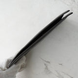 メゾン マルジェラ 四つタグ レザー ロングウォレット 長財布 グレー - NEWSED