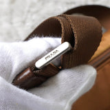 プラダ ポコノ テスート ナイロン ショルダーバッグ ブラウン - NEWSED