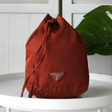 プラダ ポコノ テスート ナイロン 巾着バッグ - NEWSED