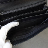 プラダ サフィアーノ レザー 二つ折り財布 長財布 ブラック - NEWSED