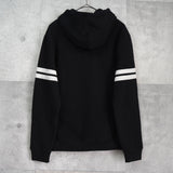 サンローラン パリ ロゴ 刺繍 パーカー ブラック タグ付き未使用品 - NEWSED