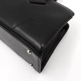 ヴィヴィアン ウエストウッド オーブ レザー ハンドバッグ 自立型 ブラック - NEWSED