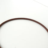 エルメス レザー ジャンボ チョーカー ブレスレット ブラウン 箱付き - NEWSED