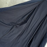 バーバリー ロング ガウンコート ストライプ柄 ネイビー - NEWSED