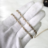 ヴァレンティノ ロックスタッズ レザー チェーンショルダー ショルダーバッグ ポシェット ブラック / ゴールド - NEWSED