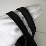 プラダ テスート ポコノ ナイロン ロゴ ハンドバッグ ブラック - NEWSED