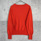 ヴィヴィアン ウエストウッド オーブ ニット レッド - NEWSED