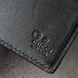 グッチ マイクログッチシマ マネークリップ付き 二つ折り カードケース - NEWSED