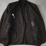 クリスチャン ディオール ヴィンテージ ウール シングル テーラードジャケット ブラウン - NEWSED