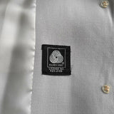 イヴ サンローラン ヴィンテージ ウール ロングコート ステンカラーコート レディース ライトグレー - NEWSED