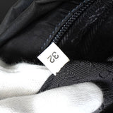 プラダ テスート ポコノ ナイロン トライアングルロゴ ショルダーバッグ ブラック - NEWSED