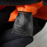 エムエムシックス メゾン マルジェラ ナイロン ジャパニーズバッグ スモール ハンドバッグ ブラック / オレンジ - NEWSED