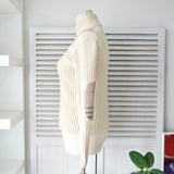 バーバリー ドライバーズニット フルジップ ノバチェック レディース アイボリー - NEWSED