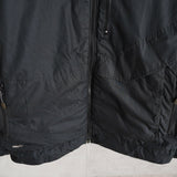 ナイキ エーシージー リバーシブル ボア ジャケット ナイロンジャケット ロゴ刺繍 ブラック - NEWSED