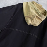 ステューシー ロゴ刺繍 ステッチ アノラックパーカー ブラック - NEWSED