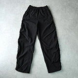 アレキサンダー ワン ロゴ シャーリング ナイロンパンツ トラックパンツ ブラック - NEWSED