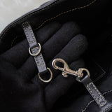 コーチ シグネチャー キャンバス ハンドバッグ ブラック - NEWSED