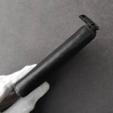 プラダ サフィアーノ レザー コインケース 三角プレート ラウンドジップ ブラック - NEWSED