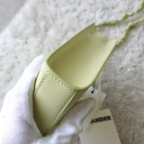 ジルサンダー タングル レザー ショルダーバッグ スモール パステルグリーン 未使用品 - NEWSED