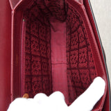 カルティエ マストライン レザー ショルダーバッグ ボルドー - NEWSED