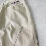 ポロ ラルフローレン デニム チノパン コットンパンツ ベージュ - NEWSED