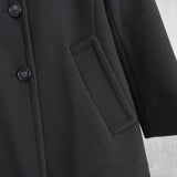 プラダ ウールコート ロングコート ステンカラーコート レディース グレー - NEWSED