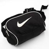 ナイキ ロゴ ウエストポーチ ボディバッグ ブラック - NEWSED