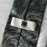 ミヤケ デザイン ヴィンテージ スタジオ シルク 総柄 ネクタイ カーキ - NEWSED