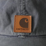 カーハート ロゴ キャップ グレー - NEWSED