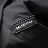 バレンシアガ ロゴ ウエストポーチ ホイールベルトパック ボディバッグ ブラック - NEWSED