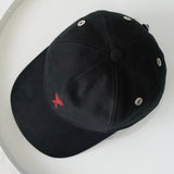 アミパリ アミ パリス ハートロゴ キャップ ブラック - NEWSED