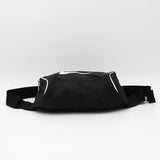 ナイキ ロゴ ウエストポーチ ボディバッグ ブラック - NEWSED