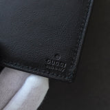 グッチ グッチシマ 長財布 二つ折り財布 ブラック 未使用品 - NEWSED