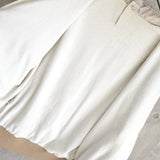 シュミーズ ラコステ ヴィンテージ フランス製 トラックジャケット ブルゾン ロゴパッチ ストライプ柄 ベージュ - NEWSED