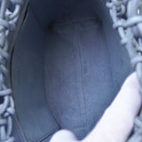 ステラ マッカートニー ノッテッド レザー 編み込み ハンドバッグ ブルー - NEWSED