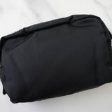 プラダ テスートナイロン / レザー 三角プレート ポーチ ブラック - NEWSED