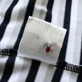 バーバリー ブラック レーベル ボーダー柄 ホースロゴ 刺繍 半袖ポロシャツ マルチカラー - NEWSED